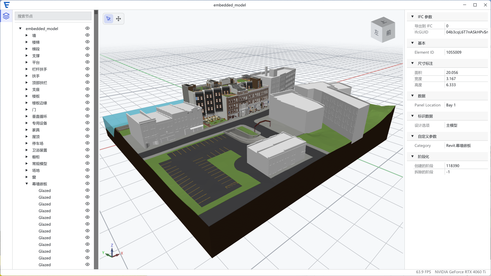 ElementView — 3D viewer preview